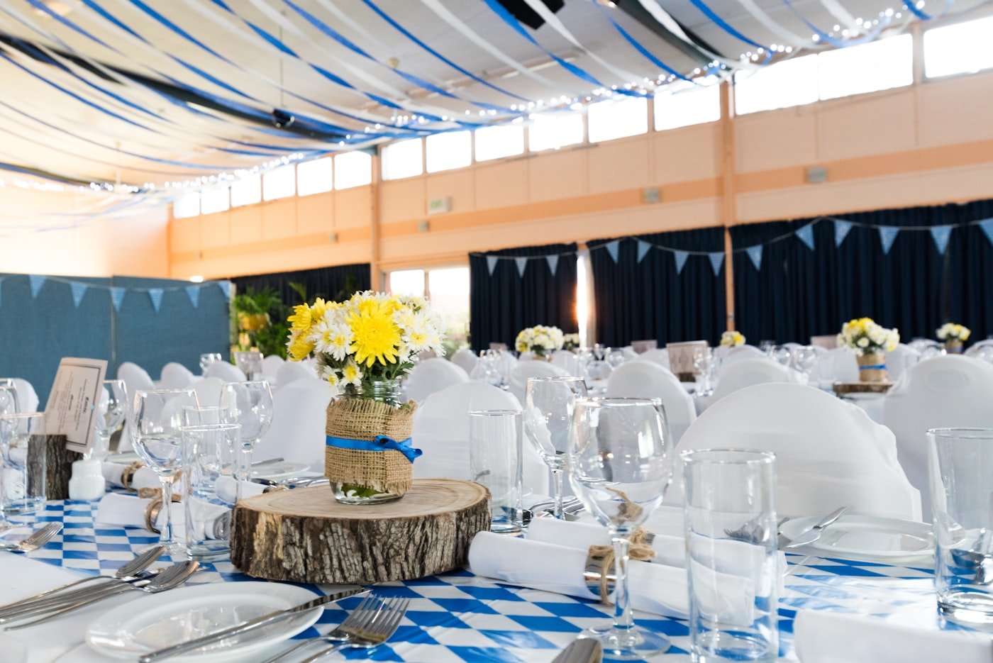 Outdoor destination event catering
